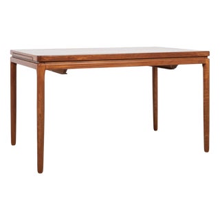 Mid-Century Danish Smaller Dining Table in Teak attributed to Christian Linneberg, 1960s For Sale