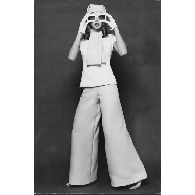 Gökşin Sipahioğlu, Paris Fashion, 1970, Black and White Print For Sale - Image 3 of 3