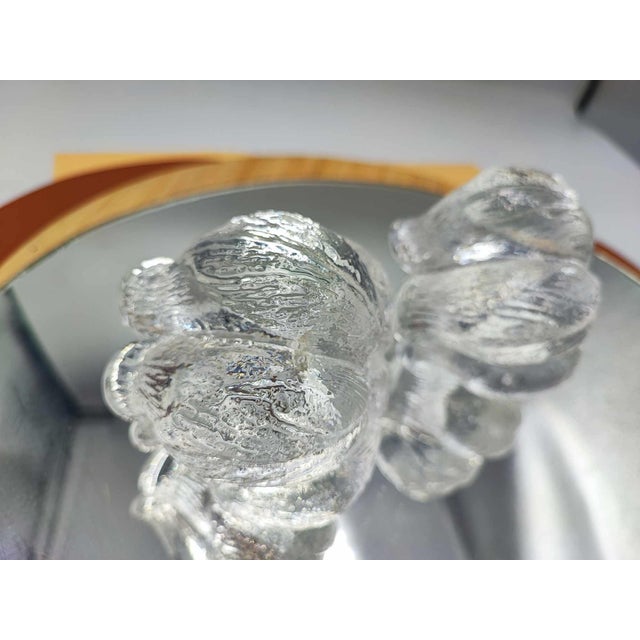 Glass Candlesticks from Kosta Boda, 1970s, Set of 2 For Sale - Image 4 of 8