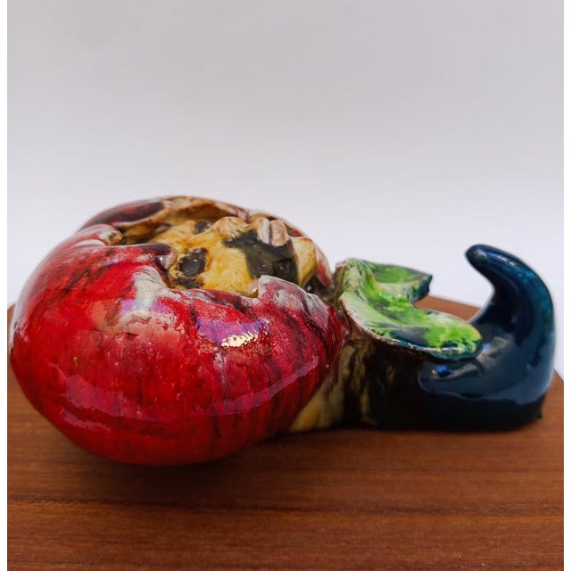 Brown San Polo Venice Ceramic Wall Coat Hooks, 1960s, Set of 2 For Sale - Image 8 of 12