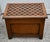 Wood Accent Chest Nightstand French Louis XIII Style Small 3 Drawer Parquet Top For Sale In Philadelphia - Image 6 of 12