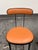 Metal Michael Oren Porter Place Style Swivel Counter Stools, Pair For Sale - Image 7 of 12