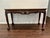 Chippendale VTG Chippendale Style Carved Wood and Marble Console Table For Sale - Image 3 of 11
