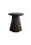 Not Yet Made - Made To Order Sculptural Burnt Suar Wood Side Table in Espresso Finish, Hand-Hewn Detailing For Sale - Image 5 of 5