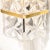 This elegant Mid-Century Modernist Cut Crystal Sconce W/Brass Fittings by Kinkeldey originates from Austria, Circa 1960....