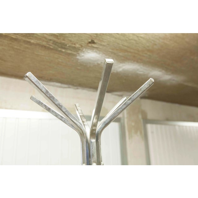 Industrial Parrot Coatstand in Chrome and Black, 1960s For Sale - Image 9 of 17