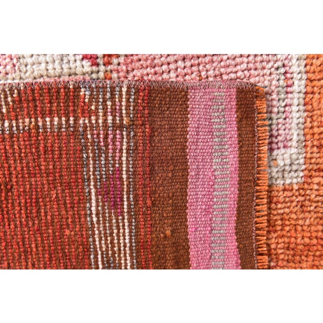 Vintage Runner Rug in Wool For Sale - Image 11 of 14