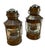 Brass Mid 20th Century Nautical Mid Century Lantern Wall Sconces With “Anchor” Design - a Pair For Sale - Image 8 of 10
