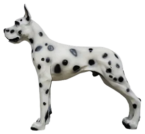 Dalmatian Dog in Resin, 1970s