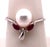 14 Karat White Gold Fashion Pearl Ring For Sale - Image 4 of 10