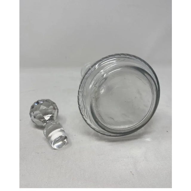19th Century Antique Baccarat Crystal Decanter With Stopper For Sale - Image 5 of 6