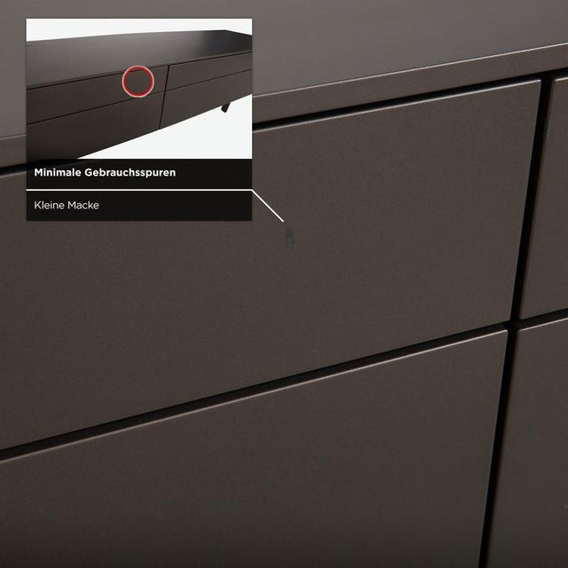 Cube Change Sideboard in Grey Wood from Interlübke For Sale - Image 10 of 17