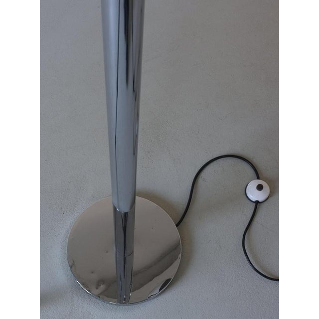 Space Age Chrome 3-Arm Floor Lamp, Italy, 1970s For Sale - Image 6 of 8