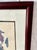 Vintage Peg Wheeler Hope Ornithological "Eastern Bluebird" Framed Embossed Lithograph Print Excellent Condition. For Sale - Image 16 of 17