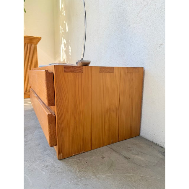 Pine Bedside Table from Maison Regain, 1970s For Sale - Image 6 of 18