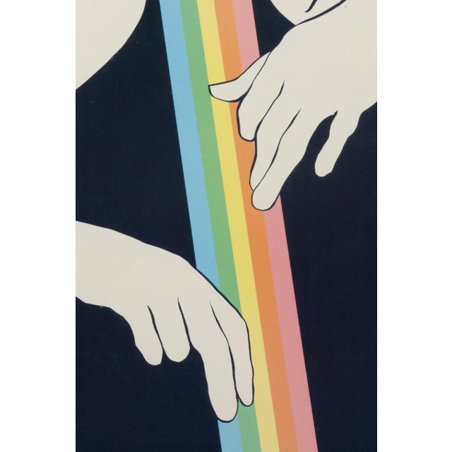 Montreux Detroit International Jazz Festival 1980 Vintage Lithographic Poster For Sale - Image 4 of 6