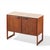Wood Jens Risom Mid Century Walnut and Marble Top Credenza For Sale - Image 7 of 7
