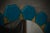 Blue Art Deco Wall Mirror in Murano Blue Glass and Brass, 2000 For Sale - Image 8 of 11