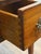 Brown 1980s Louis XVI Directoire Style Cherry Leather and Marble Writing Desk For Sale - Image 8 of 10
