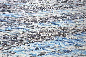 Silver of the Sea 3. Original Contemporary Painting