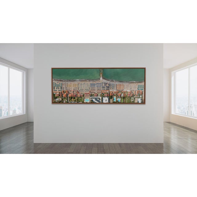 Edition Aerial Views Bernhard Lang Image: "AV_Versilia_Panorama_04" Size B: 270 x 100 cm (106 x 39 inches) Captured in...