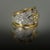 Contemporary Late 20th Century Keith Davis Yellow Diamond Ring, Size 7.25 For Sale - Image 3 of 5