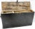 This Primitive tool box makes you wonder what it has held in its past. It has distressed black paint which will fit in...