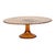 Art Deco Orange Amber Cake Plate Pastry Dish from Val Saint Lambert, 1930s For Sale - Image 3 of 13