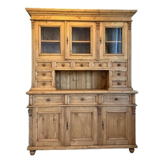 Gründerzeit Kitchen Sideboard, Farmhouse Cupboard, Farmhouse Sideboard D2818 For Sale