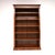 Antique Victorian Walnut Open Bookcase, 1950s For Sale - Image 3 of 11