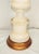 White Vintage Mid-Century Marble Urn Lamp For Sale - Image 8 of 10