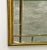 Width: 69 centimeters Height: 122 centimeters Depth: 3 centimeters Vintage Large faceted luxury mirror with gilded frame...