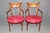 French Fine Set of 12 Brass Inlaid Rosewood French Regency Style Dining Chairs For Sale - Image 3 of 12