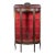 19th Century French Demilune Vitrine Display Cabinet For Sale