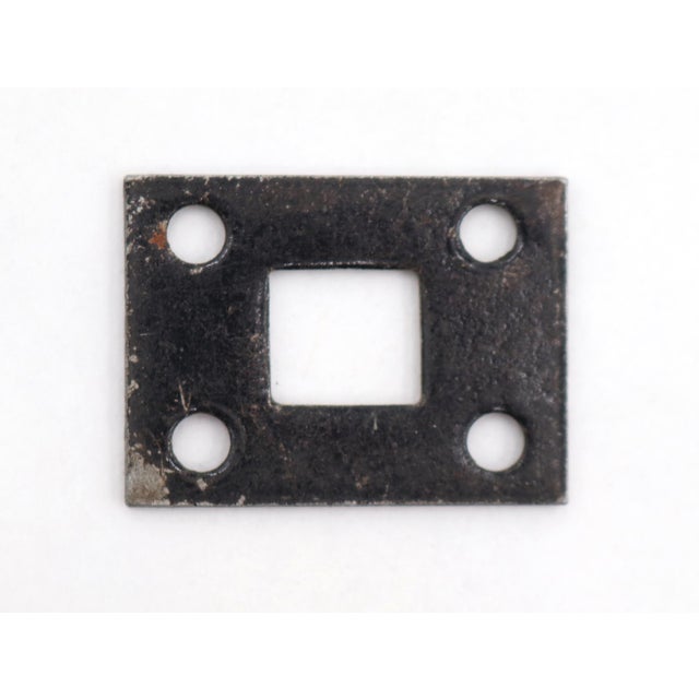 Vintage 18 In. Steel Surface Door Bolt For Sale - Image 6 of 7