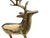 Vintage Brass Deer Figurine For Sale - Image 10 of 14