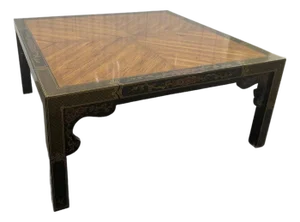 Vintage Drexel Et Cetera Chinoiserie Coffee Table by Drexel Heritage