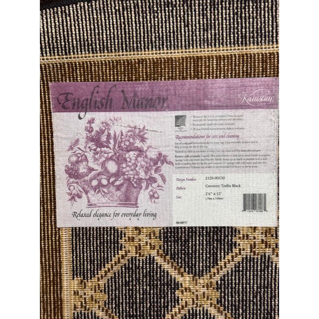 2ft 7in × 9ft 6in Karastan Wool Runner Rug For Sale - Image 12 of 12