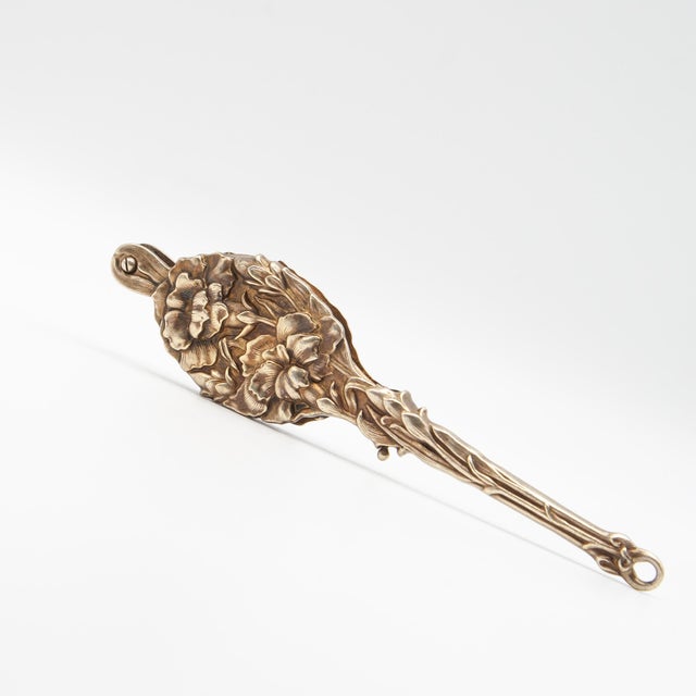 1900 - 1909 Antique Unger Brothers Art Nouveau Silver Vermeil Lorgnette Glasses For Sale In New York - Image 6 of 18