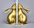 Brass Mid 20th Century Brass Rabbit Bookends - a Pair For Sale - Image 8 of 8