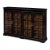 Morgan Glass Doors Low Sideboard by Sarreid LTD For Sale In Washington DC - Image 6 of 13