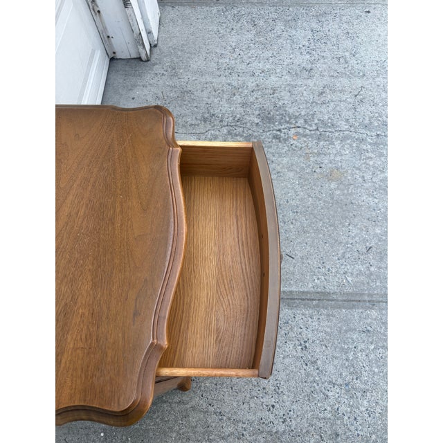 Vintage French Provincial Bachelor’s Chest Nightstand For Sale - Image 9 of 12