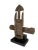 Brown Rare Old African Dogon Door Lock on Stand Mali 19.75" H For Sale - Image 8 of 11