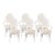 Early 20th Century Vintage Grotto Style Shell Back Dining Chairs. Set of 6 For Sale