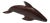 Vintage Ironwood Dolphin Sculpture For Sale
