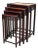 Oriental Hardwood Nesting Tables, 1870, Set of 4 For Sale