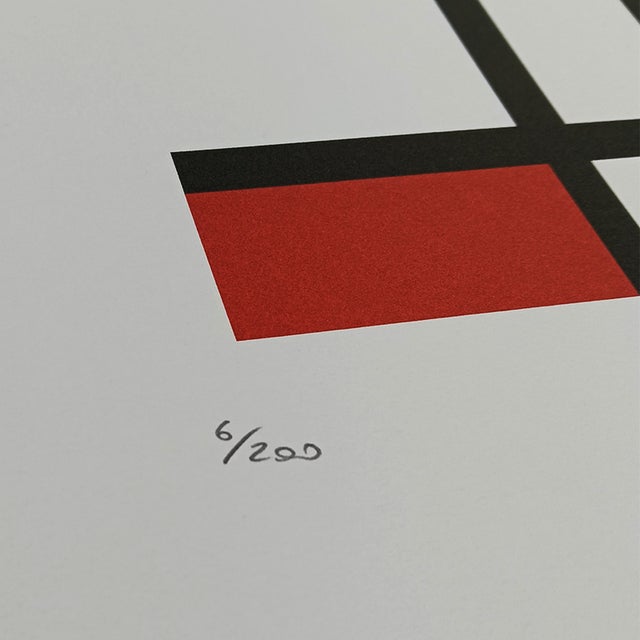 After Piet Mondrian, Composition, 1970s, Limited Edition Lithograph For Sale - Image 4 of 7