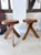 Wood S28 Stools by Pierre Chapo, 1970, Set of 4 For Sale - Image 7 of 8