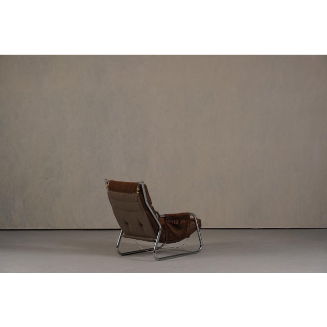 Mid-Century Armchair by Gillis Lundgren for Ikea, Sweden, 1970s For Sale - Image 4 of 18