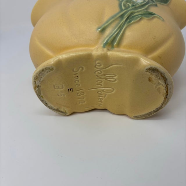 Beautiful Vintage Weller Art Pottery Planter Up for sale is a gorgeous authentic Weller Pottery planter vase in the highly...